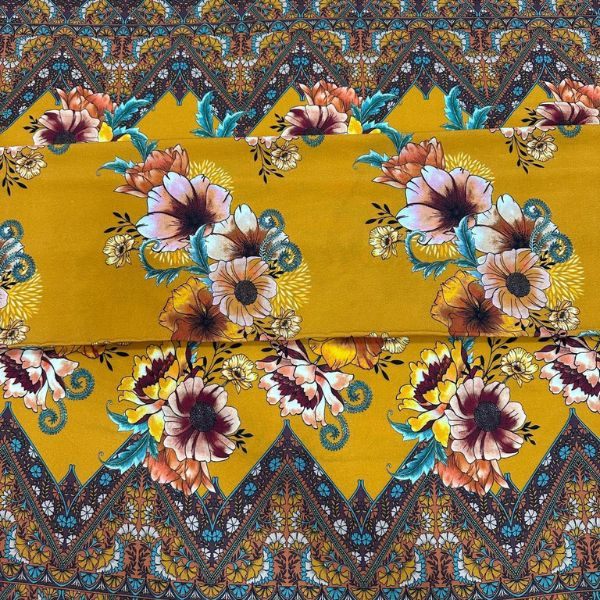 Viscose Estampada Dupla Face