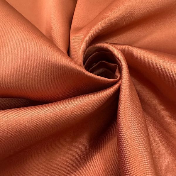 Zibeline Terracota com Brilho Acetinado e Toque Estruturado