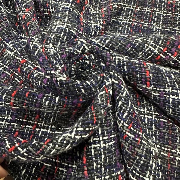 Tweed Algodão Colorido – Estilo e Versatilidade