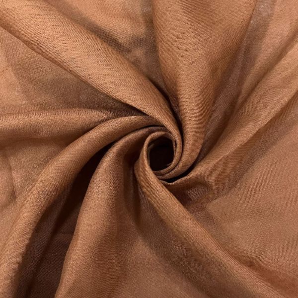 Linho Puro Marrom - Gramatura 190 g/m²