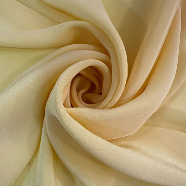 Seda Pura Amarelo Manteiga