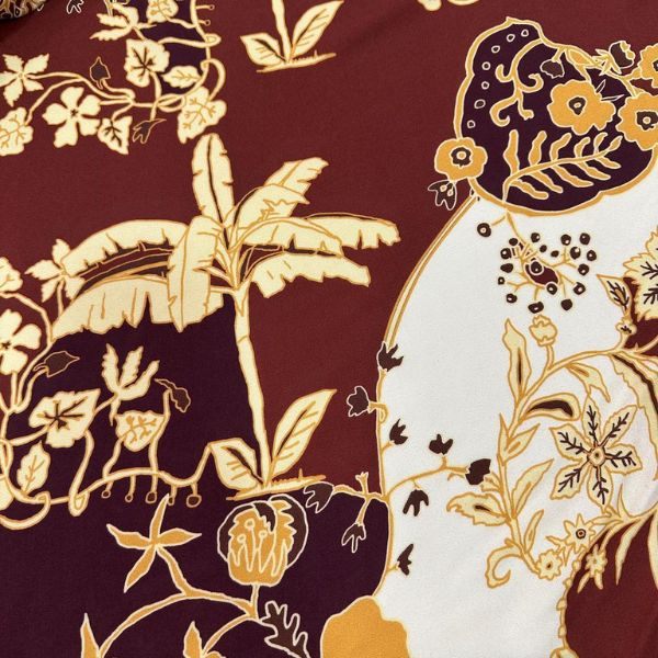 Viscose 100% Estampada com Barrado