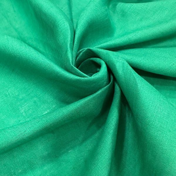 Cambraia de Linho Puro Verde Bandeira – 100% Linho 155 g/m²