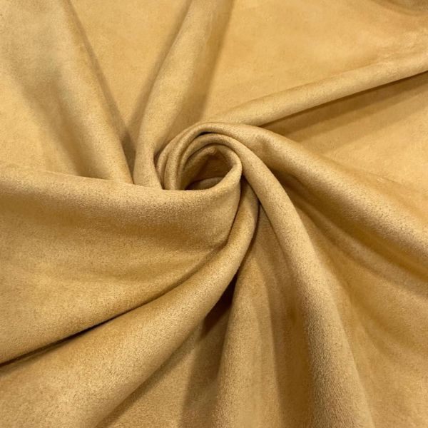 Suede Scuba Mostarda – Gramatura 320 g/m²