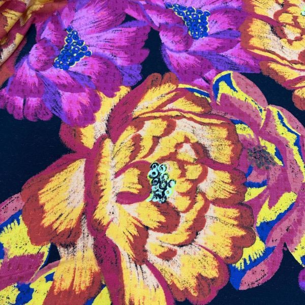 Viscose Estampada Floral Grande