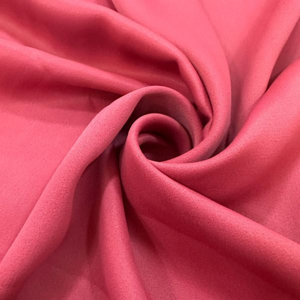 Crepe Patou Werner Coral - Gramatura 224 g/m²